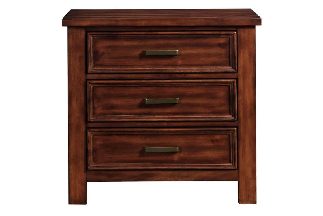 Mor Furniture Sullivan Nightstand In Drift Gray