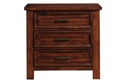 Mor Furniture Sullivan Panel Bed W/ Storage, Dresser, Mirror & Nightstand In Drift Gray, Queen
