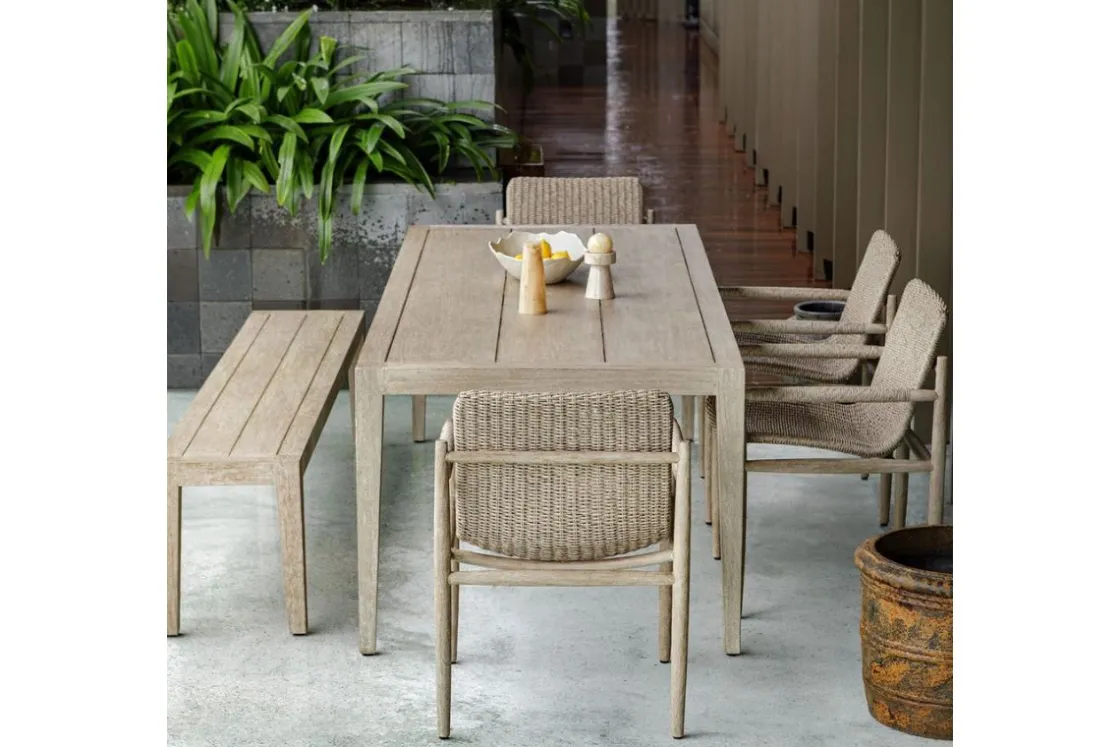 Mor Furniture Sumba Outdoor Side Chair In Brown
