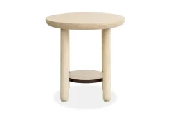 Mor Furniture Sunset Cove Round End Table In Sanibel Brown