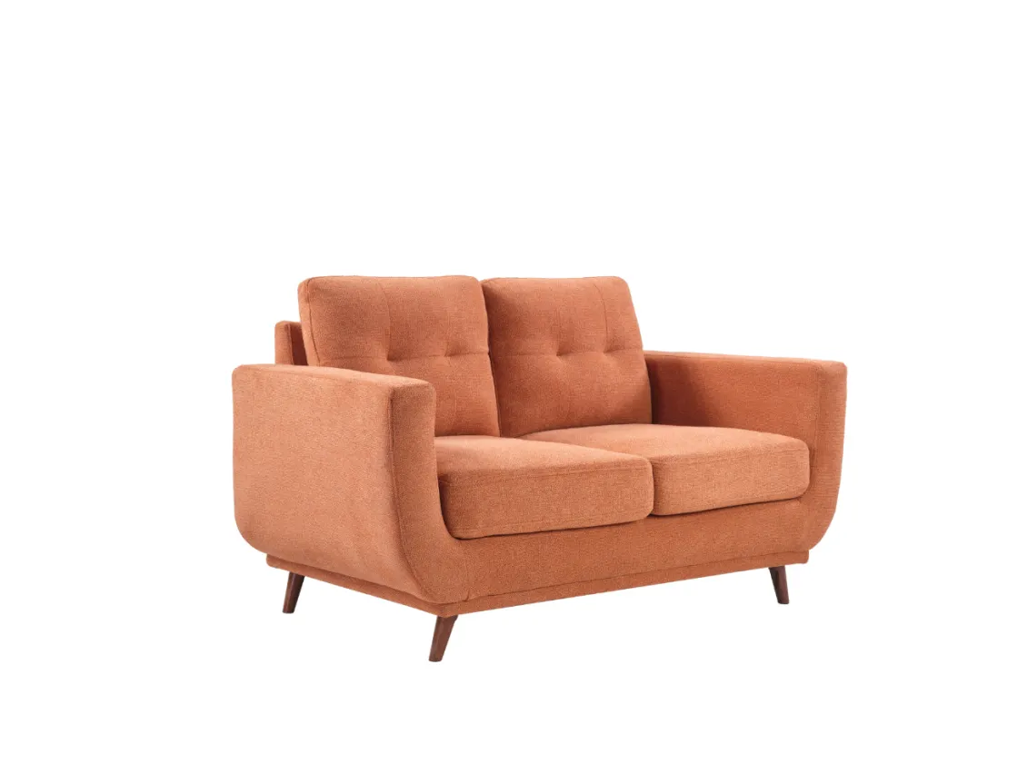 Mor Furniture Sussex Loveseat In Orange