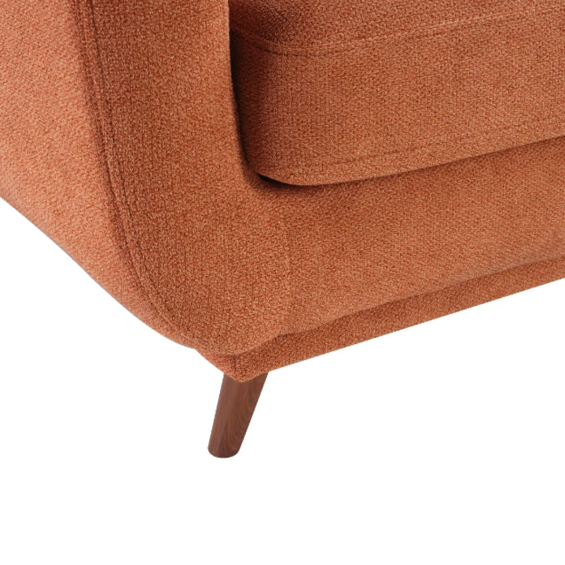 Mor Furniture Sussex Loveseat In Orange