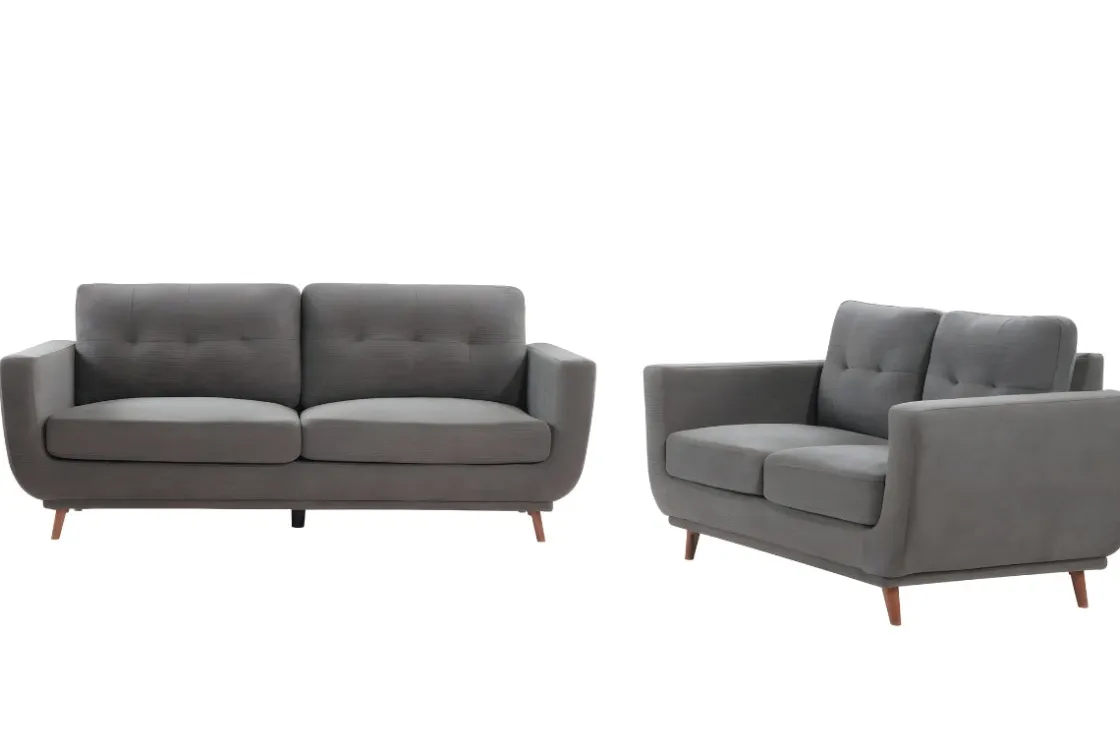 Mor Furniture Sussex Loveseat In Orange