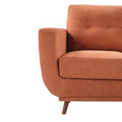 Mor Furniture Sussex Loveseat In Orange
