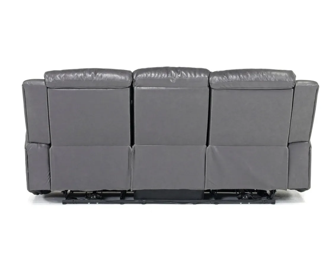 Mor Furniture Tahoe 2 Power Sofa In Charcoal