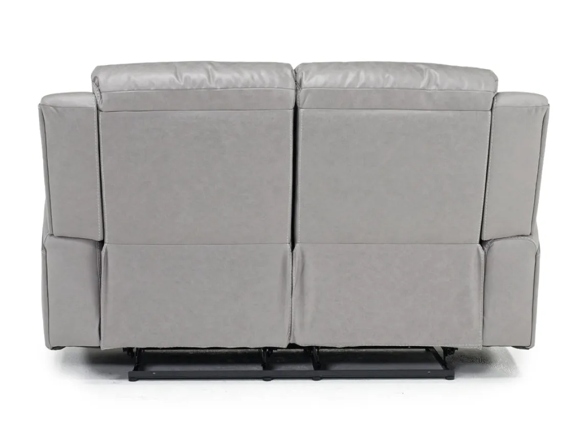 Mor Furniture Tahoe Reclining Loveseat In Light Gray