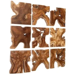 Mor Furniture Talia Woods Wall Art, Set Of 9