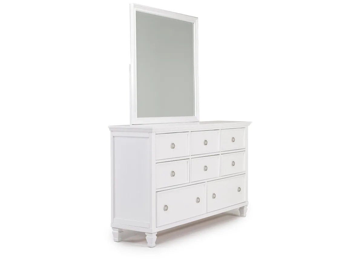 Mor Furniture Tamarack Mirror In White