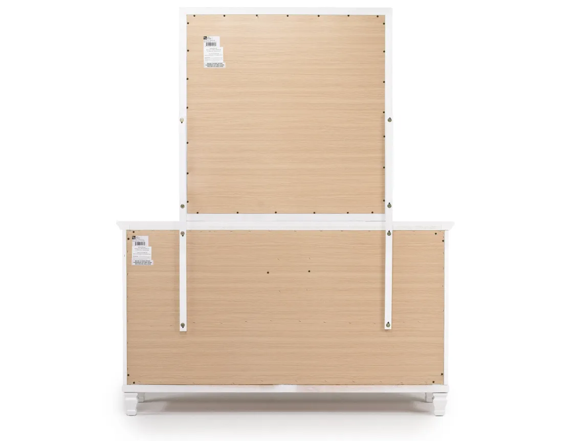 Mor Furniture Tamarack Mirror In White