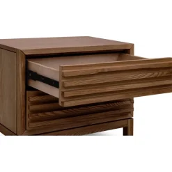 Mor Furniture Tanner 2 Drawer Nightstand In Roux
