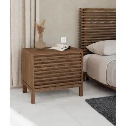Mor Furniture Tanner 2 Drawer Nightstand In Roux