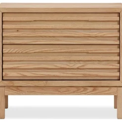 Mor Furniture Tanner 2 Drawer Nightstand In Roux