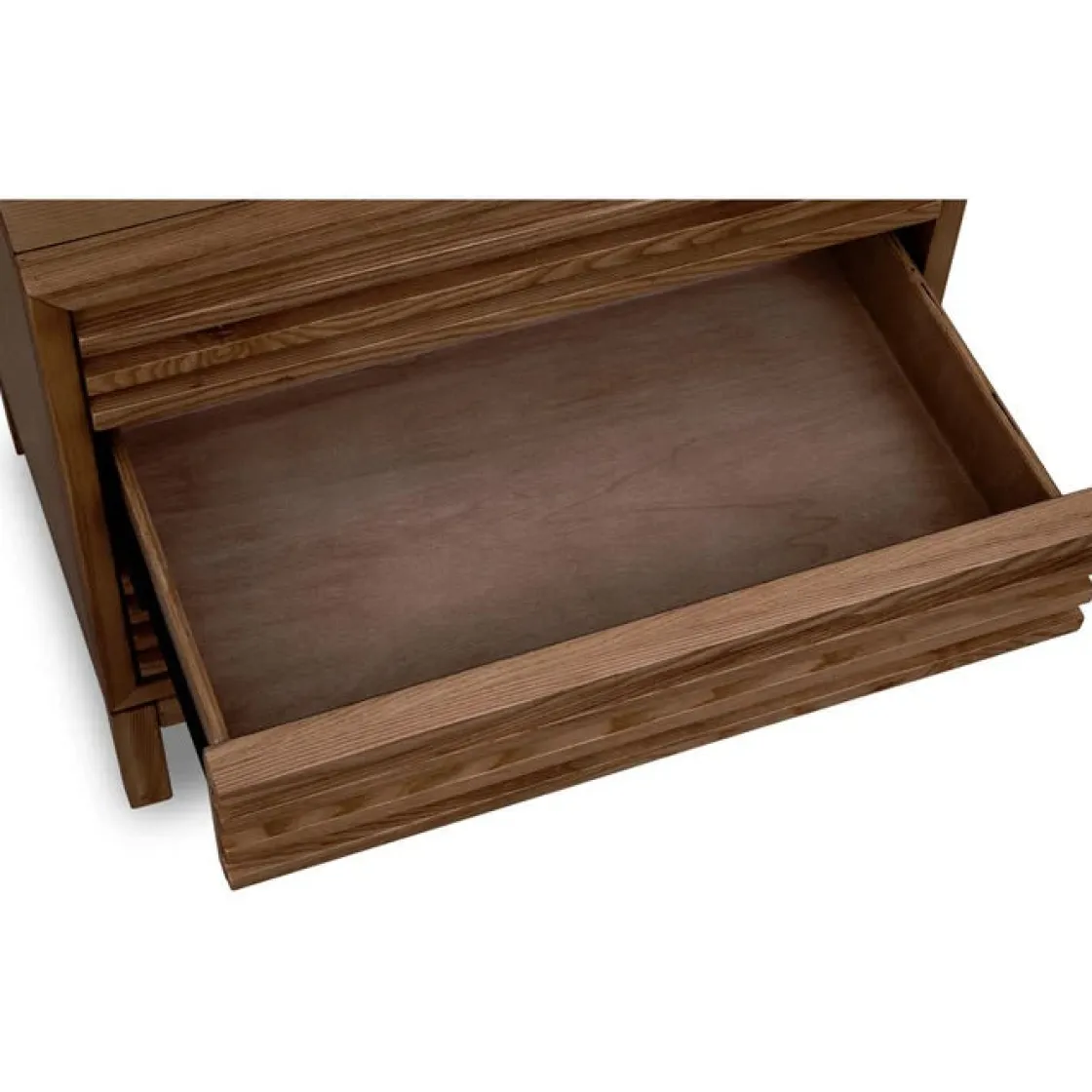 Mor Furniture Tanner 2 Drawer Nightstand In Roux