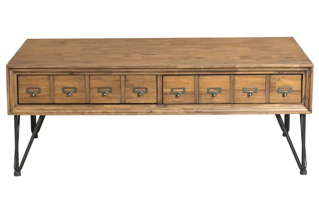 Mor Furniture Tanner Coffee Table In Light Walnut