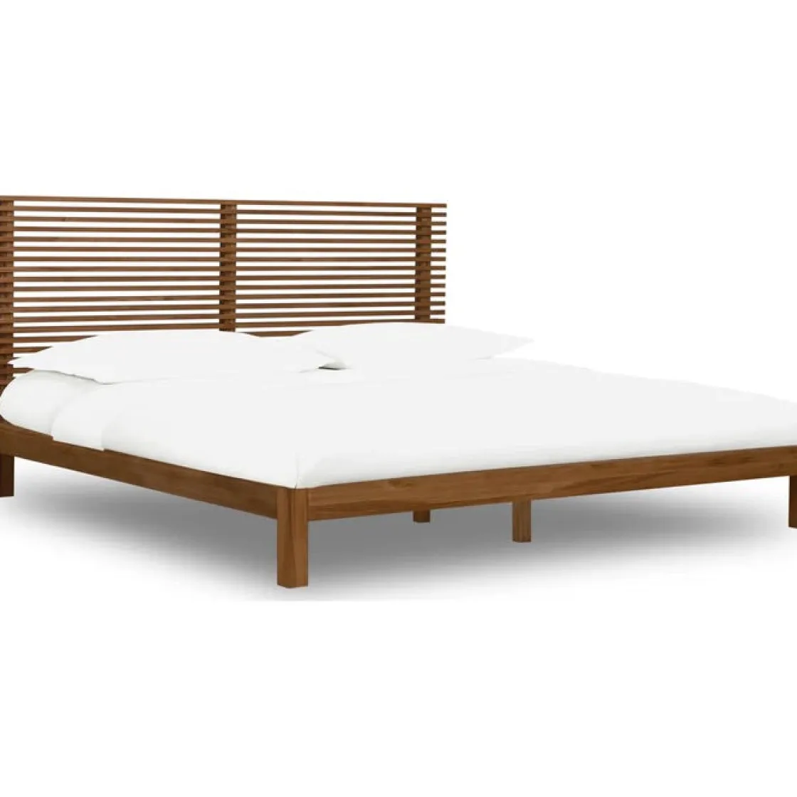 Mor Furniture Tanner Platform Bed In Flaxen, Full