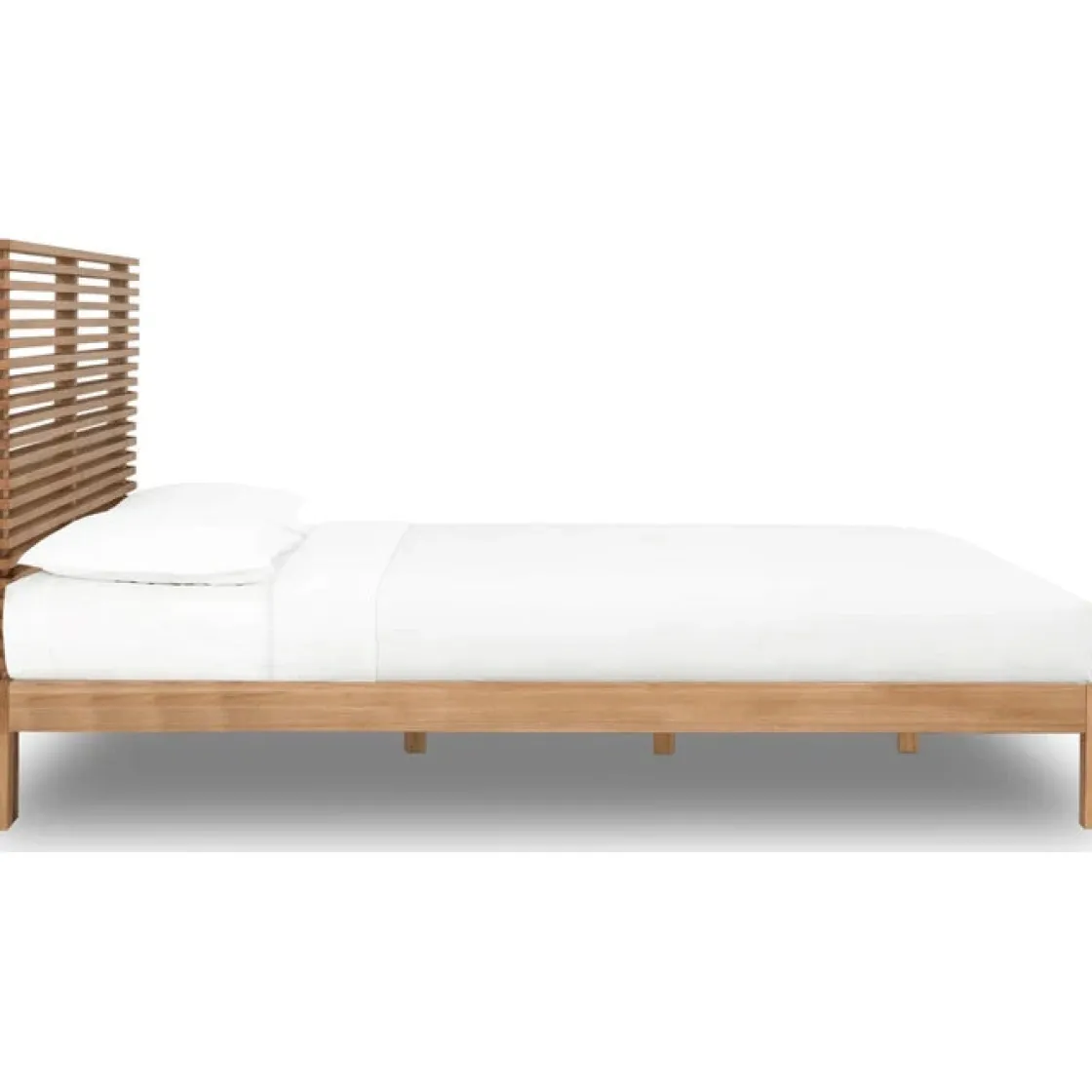 Mor Furniture Tanner Platform Bed In Flaxen, Full