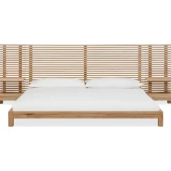 Mor Furniture Tanner Wall Bed In Flaxen, Full