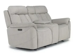 Mor Furniture Tate 2 Power Console Loveseat In