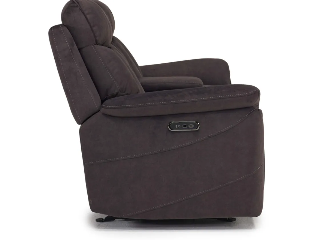 Mor Furniture Tate 2 Power Console Loveseat In