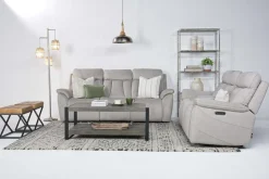 Mor Furniture Tate 2 Power Console Loveseat In