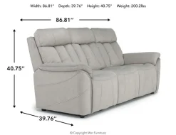Mor Furniture Tate Queen Sleeper Sofa In Mink