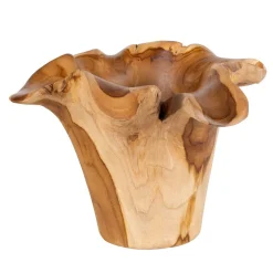 Mor Furniture Teakflow Bowl In Brown