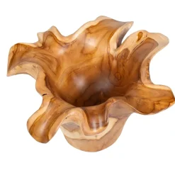 Mor Furniture Teakflow Bowl In Brown