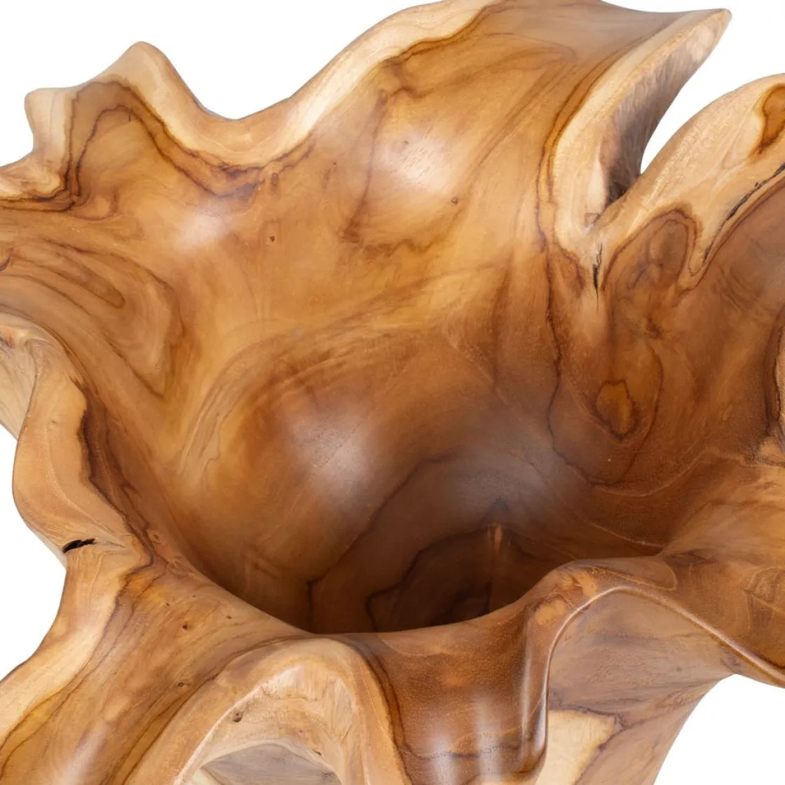 Mor Furniture Teakflow Bowl In Brown