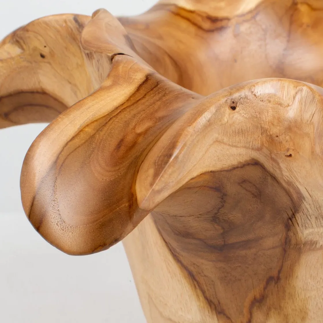 Mor Furniture Teakflow Bowl In Brown