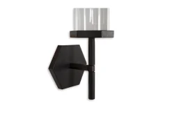 Mor Furniture Teelston Candleholder In Gunmetal Finish
