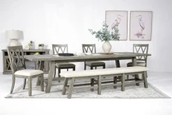 Mor Furniture Telluride Dining Table In Driftwood