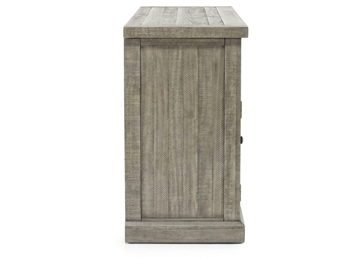 Mor Furniture Telluride Fireplace Console In Driftwood