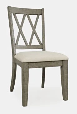 Mor Furniture Telluride Round Dining Table & 4 Chairs In Driftwood
