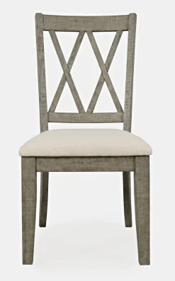 Mor Furniture Telluride Round Dining Table & 4 Chairs In Driftwood