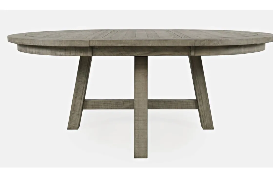 Mor Furniture Telluride Round Dining Table In Driftwood