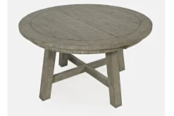 Mor Furniture Telluride Round Dining Table In Driftwood