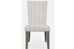 Mor Furniture Telluride Upholstered Side Chair In Driftwood