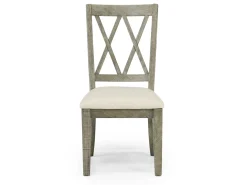 Mor Furniture Telluride Upholstered Side Chair In Driftwood
