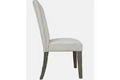 Mor Furniture Telluride Upholstered Side Chair In Driftwood