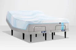 Mor Furniture Tempur-Pedic® Activebreeze® Ii Medium Hybrid Mattress & Ergo Pro Smart Air Adjustable Foundation, Twin Xl