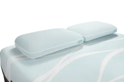 Mor Furniture Tempur-Pedic Breeze Pro-Hi Cooling Pillow In White, Eastern King