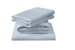 Mor Furniture Tempur-Pedic Breeze Sheets In Sleepy Blue, Twin