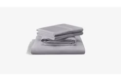 Mor Furniture Tempur-Pedic Luxe Egyptian Sheets In Silver Mist, Twin