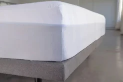 Mor Furniture Tencel Mattress Pad Protector In White, Twin