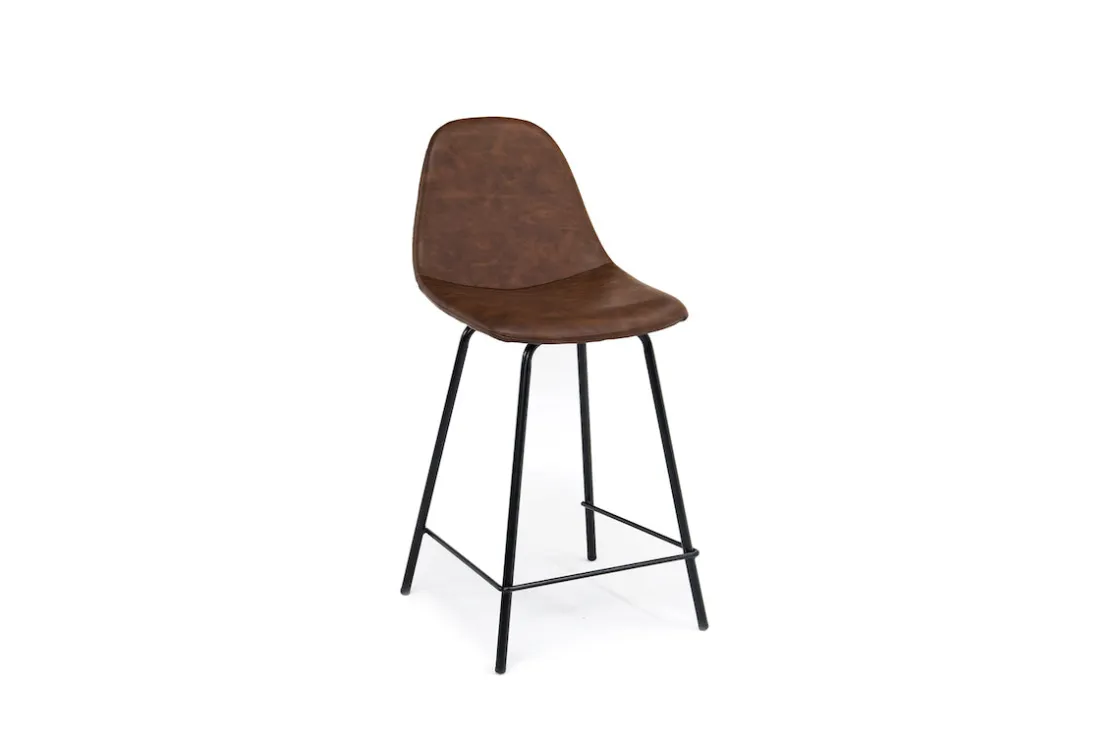 Mor Furniture Theo Counter Height Stool In Slate