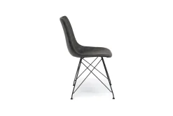 Mor Furniture Theo Side Chair In Leather