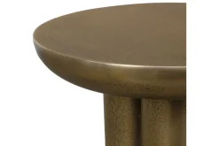 Mor Furniture Thorp Outdoor Round Accent Table In Bronze