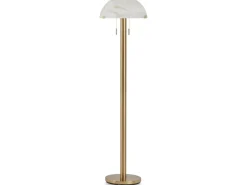 Mor Furniture Tobbinsen Floor Lamp In Brass Finish
