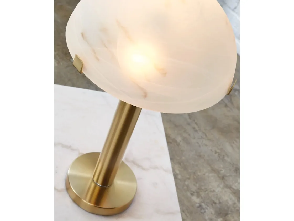 Mor Furniture Tobbinsen Floor Lamp In Brass Finish