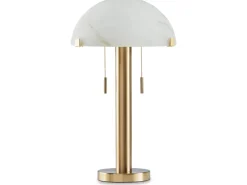Mor Furniture Tobbinsen Floor Lamp In Brass Finish